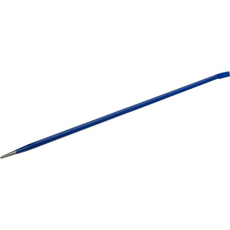 GRAY TOOLS 42" Pinch Bar, 7/8" Hexagon Shank, Royal Blue Paint Finish C43